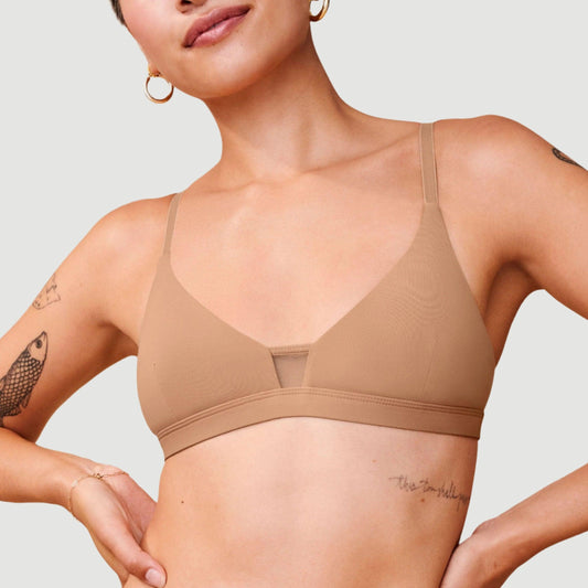 Limitless Wirefree Scoop Bra Tuscan - WearPear